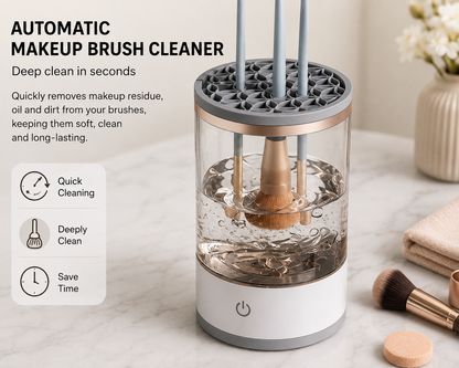 Portable Electric Makeup Brush Cleaner
