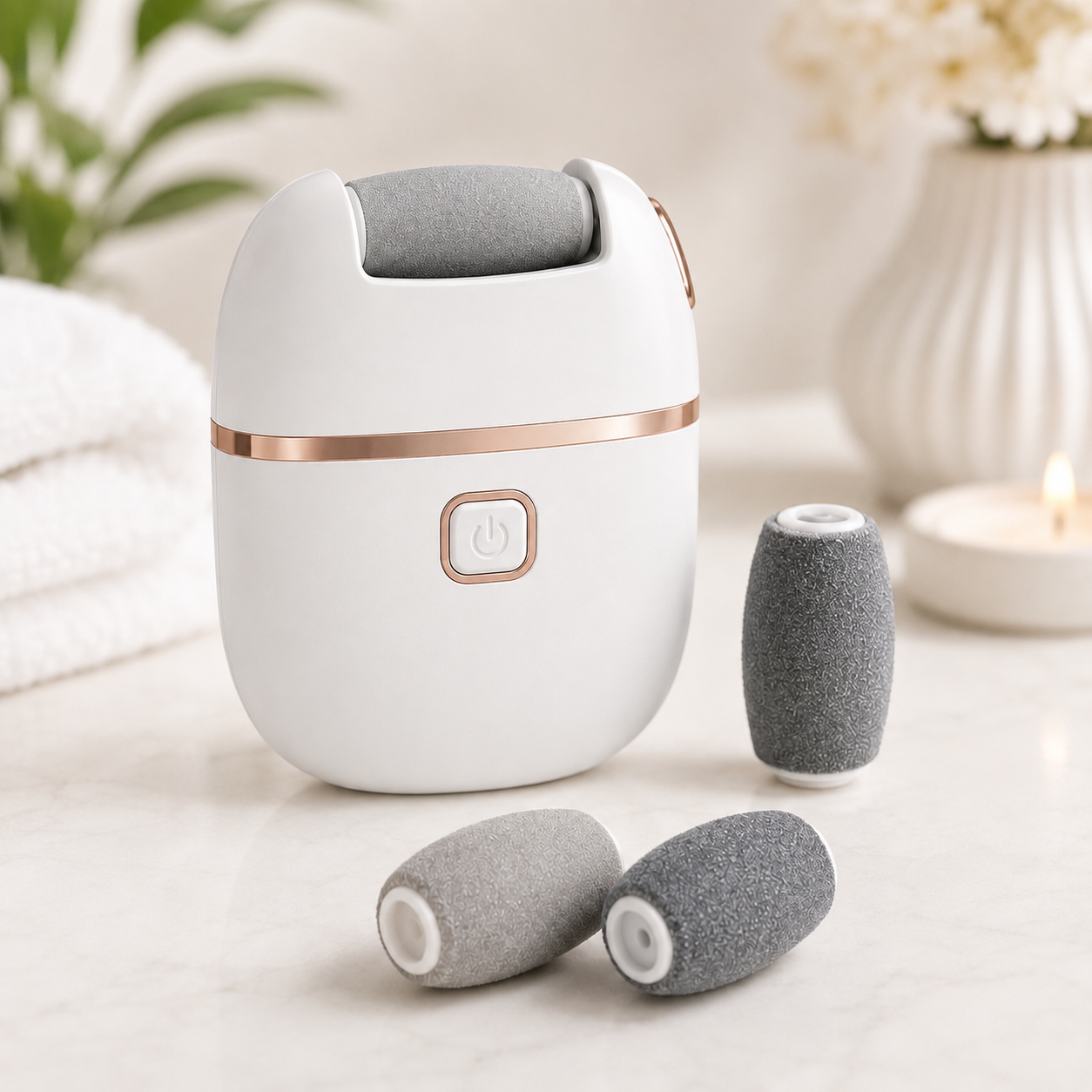 1pc Rechargeable Electric Foot Grinder