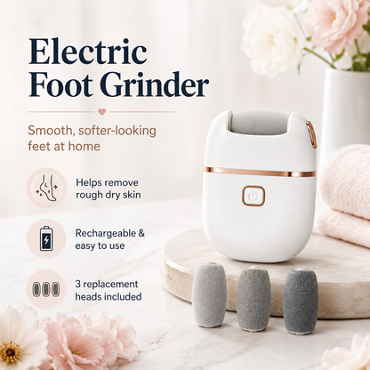 1pc Rechargeable Electric Foot Grinder