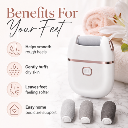 1pc Rechargeable Electric Foot Grinder