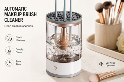 Portable Electric Makeup Brush Cleaner