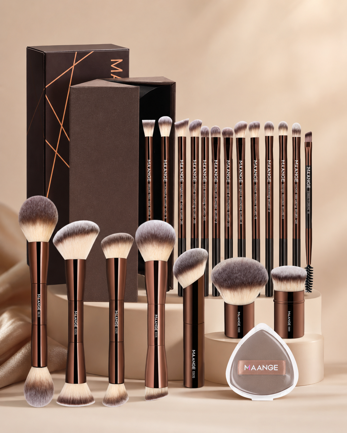 MAANGE 28pcs Professional Makeup Brush Set
